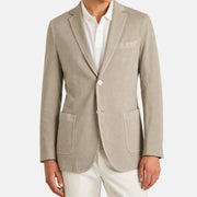 Beige Blazer made of Cotton/Elastane (EU 52)