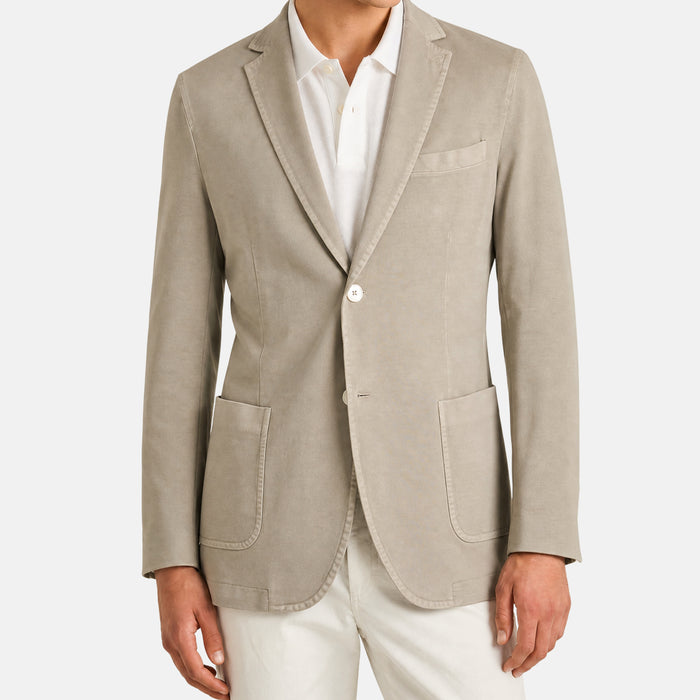 Beige Blazer made of Cotton/Elastane (EU 52)