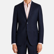 Navy Suit made of Virgin Wool/Mohair (EU 48)