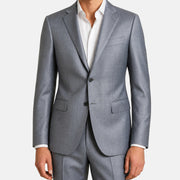 Light Gray Suit made of Wool (EU 48)