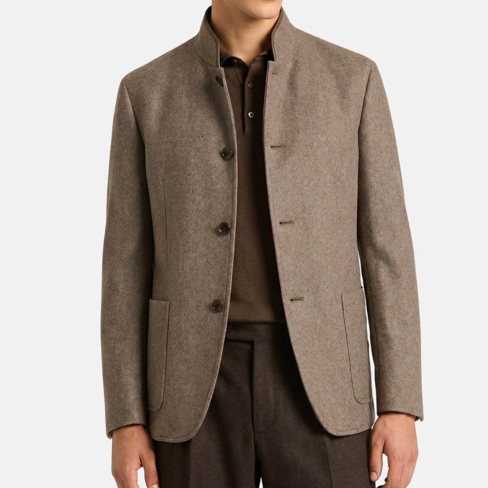 Beige Cashmere "Spagna" Jacket (EU 48)