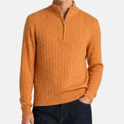 Orange Sweater made of Baby Cashmere (EU 52)