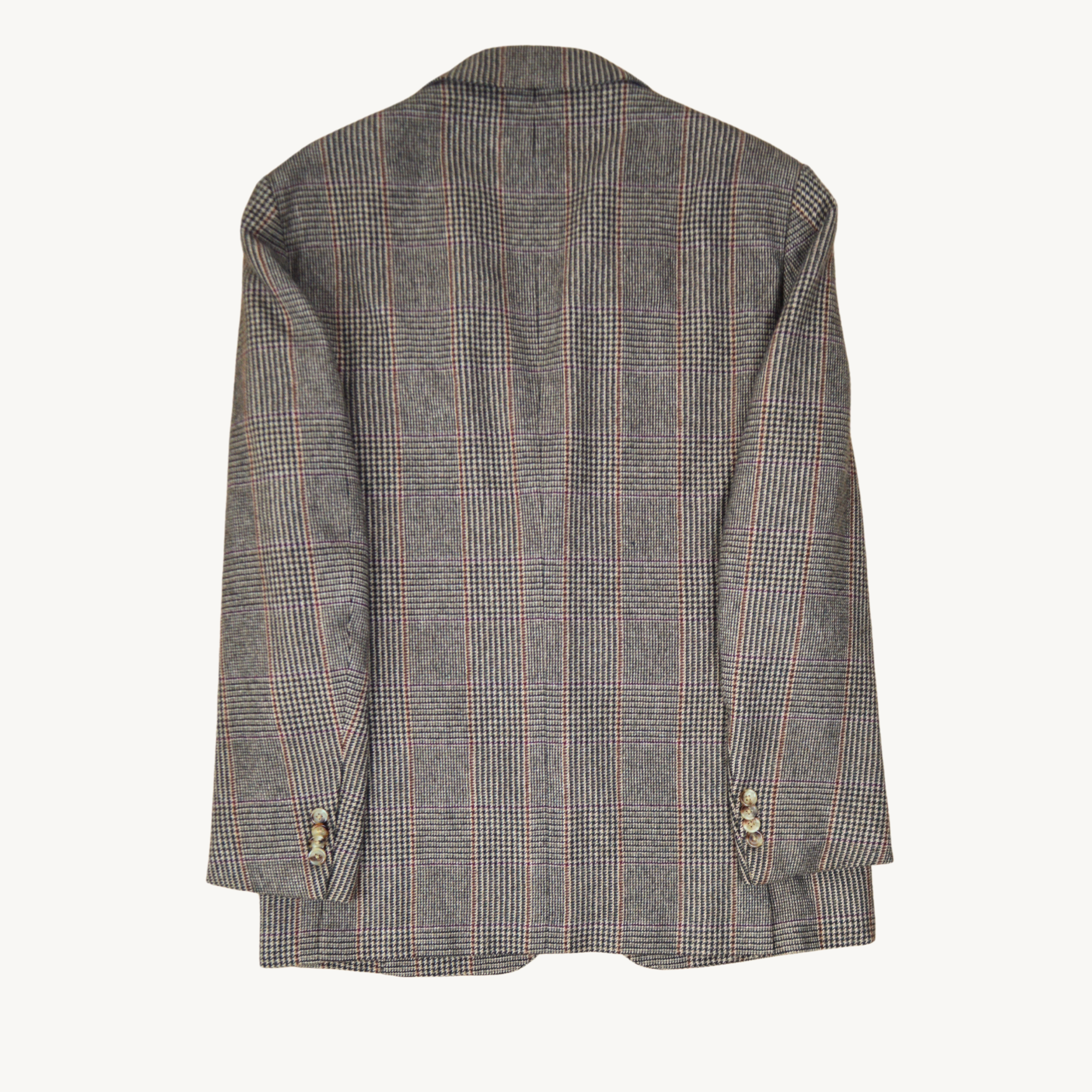 Checked Blazer made of Camel Hair