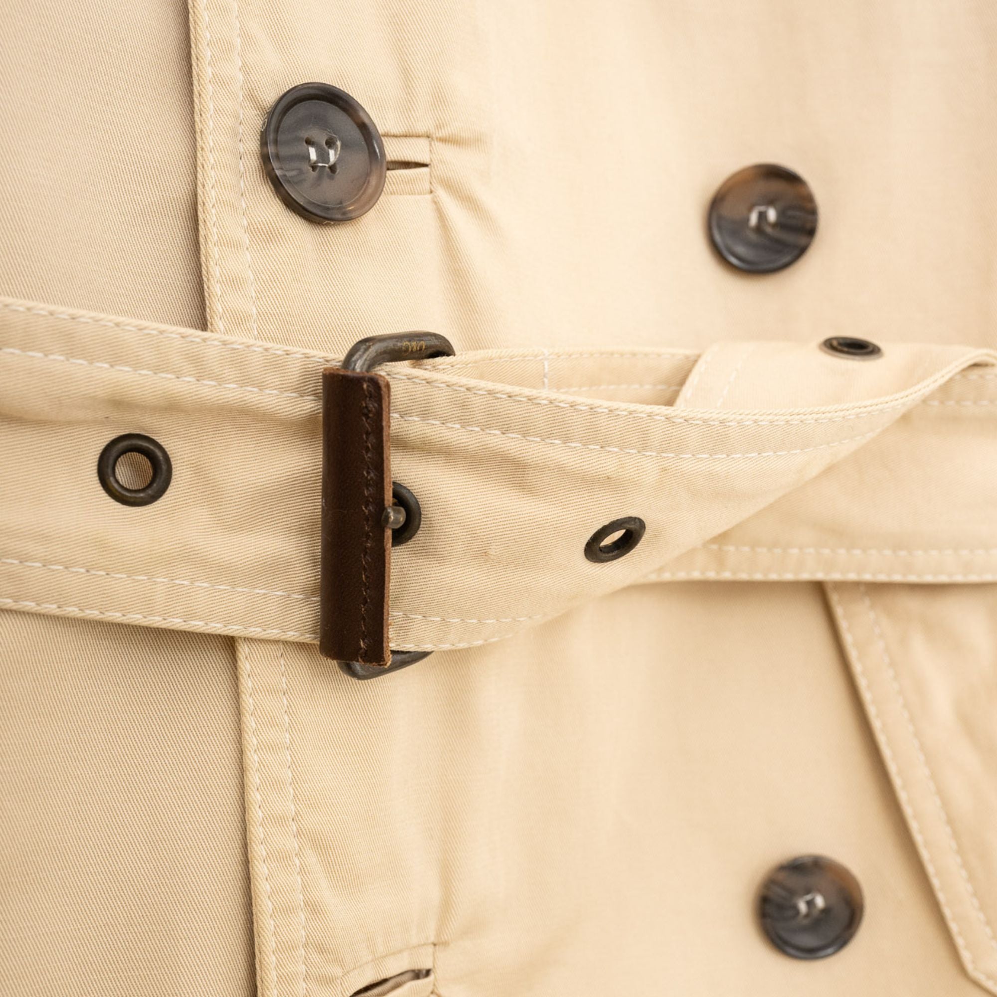 Beige Trenchcoat made of Cotton