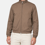Brown "Windmate" Cashmere Bomber (EU 46)