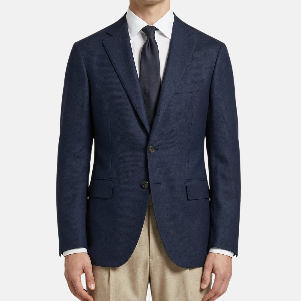 Navy Blue Wool Blazer (EU 50)
