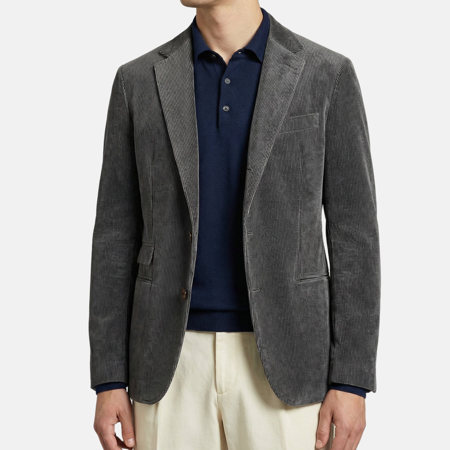 Grey Corduroy Blazer (EU 54L)