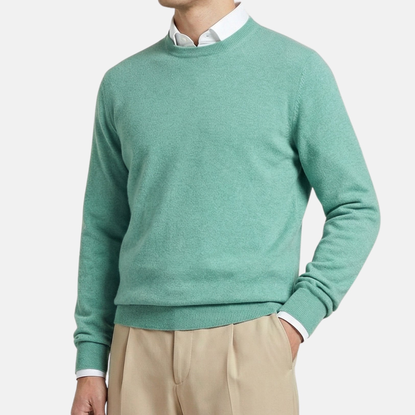 Turqouise Cashmere Sweater (EU 50)
