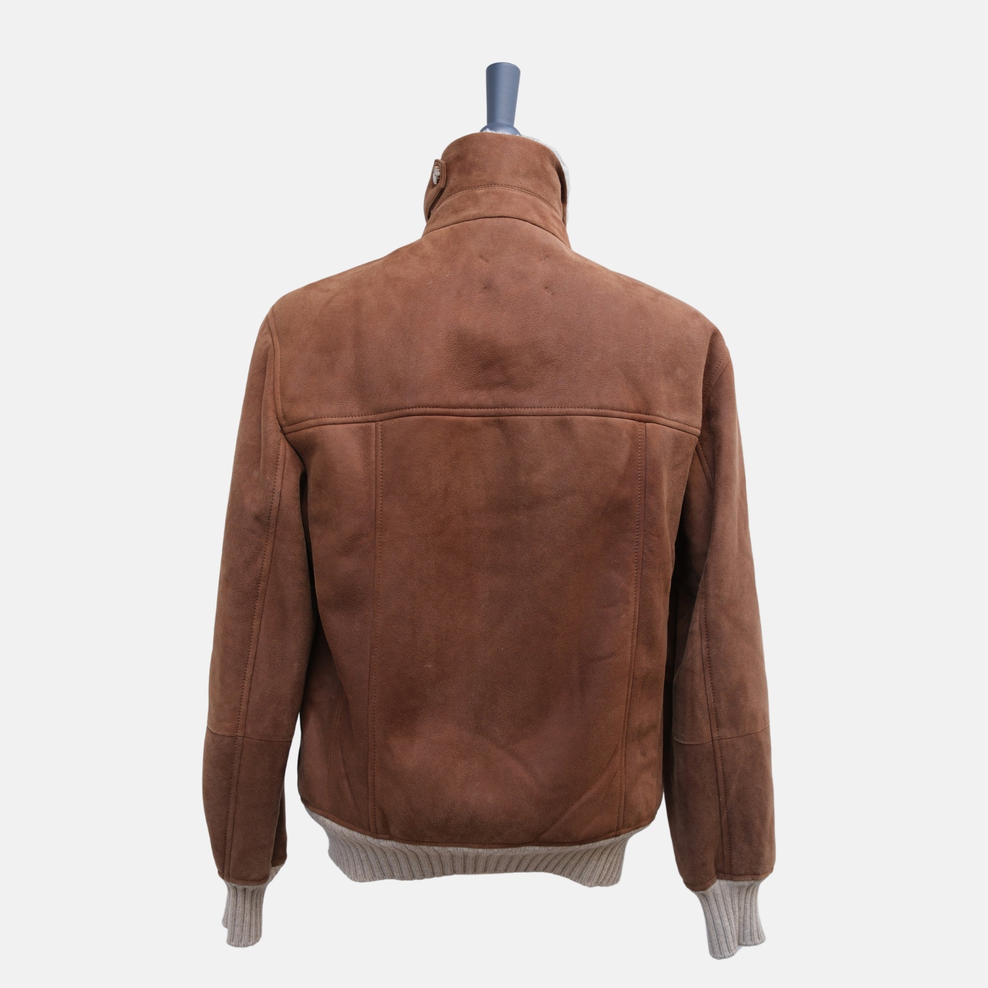 Brown Shearling Jacket (M)