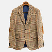 Multicolored Blazer Harris Tweed Made of Wool