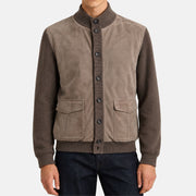 Loro Piana Baby Cashmere Suede Cardigan Brown (EU 54)
