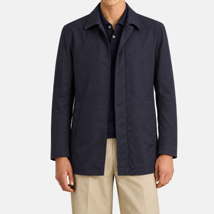 Loro Piana Gift of Kings Car Coat Navy (L)