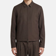 Brown Blouson made of Wool (Gift of Kings) (3XL)