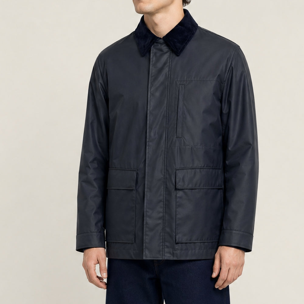 Navy Jacket with dettachable Vest (EU 48)