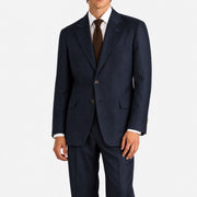 Navy Suit Virgin Wool/Silk