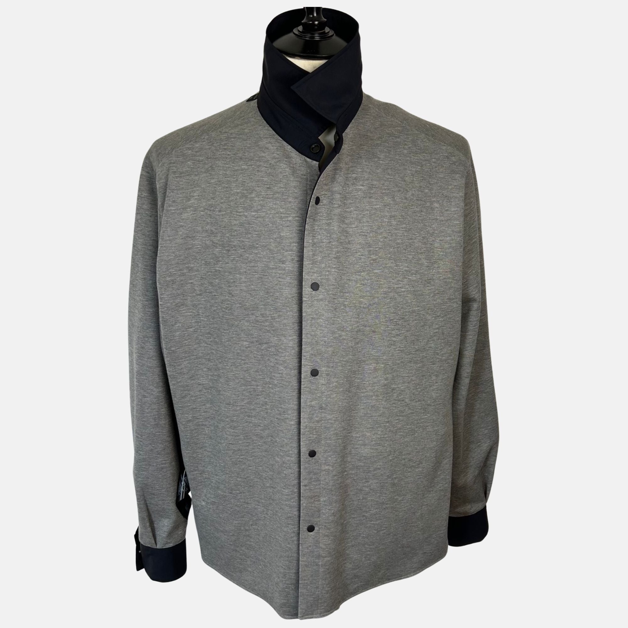 Navy Shirt Jacket made of Wool/Nylon (XXL)