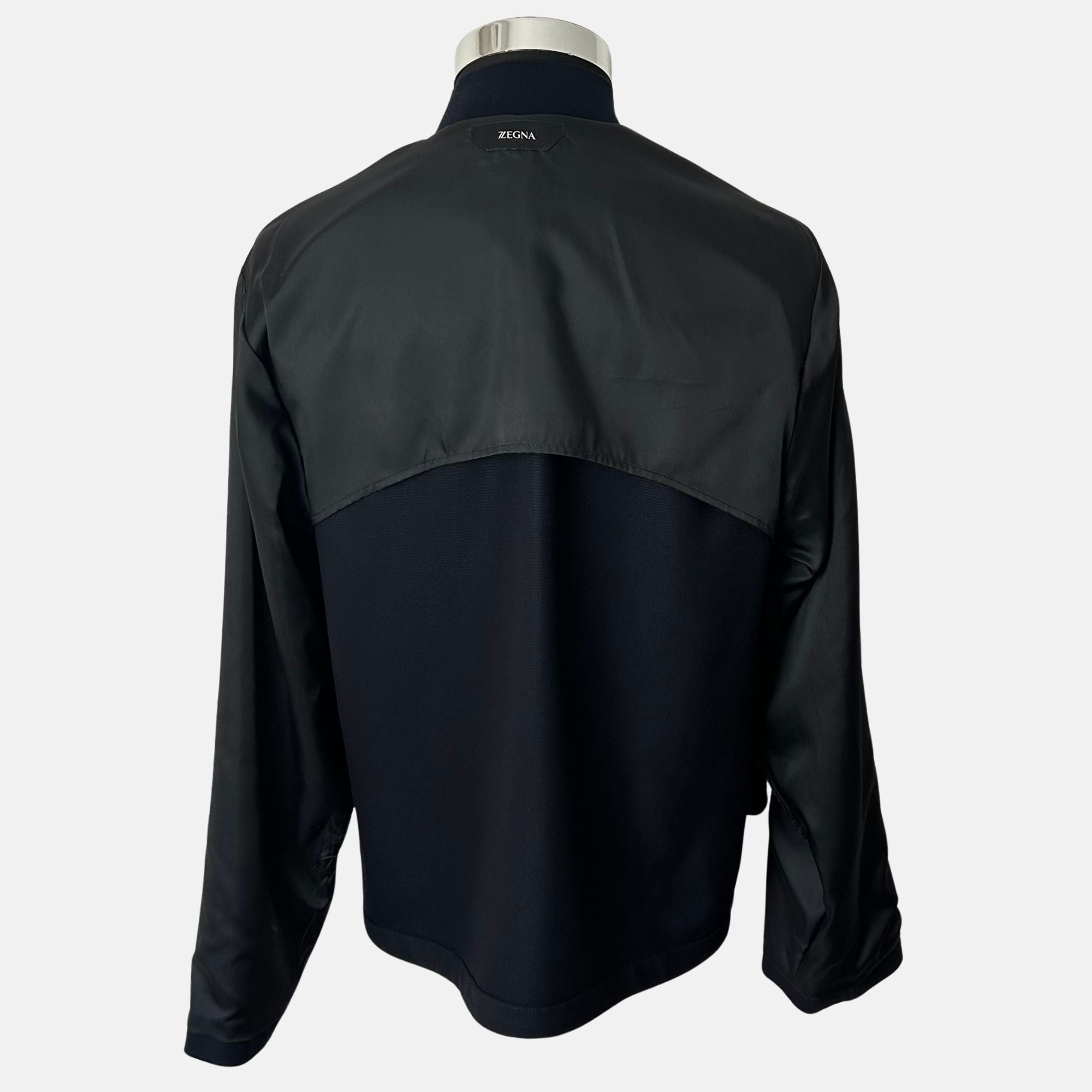 Navy Bomber made of Merino Wool (48)