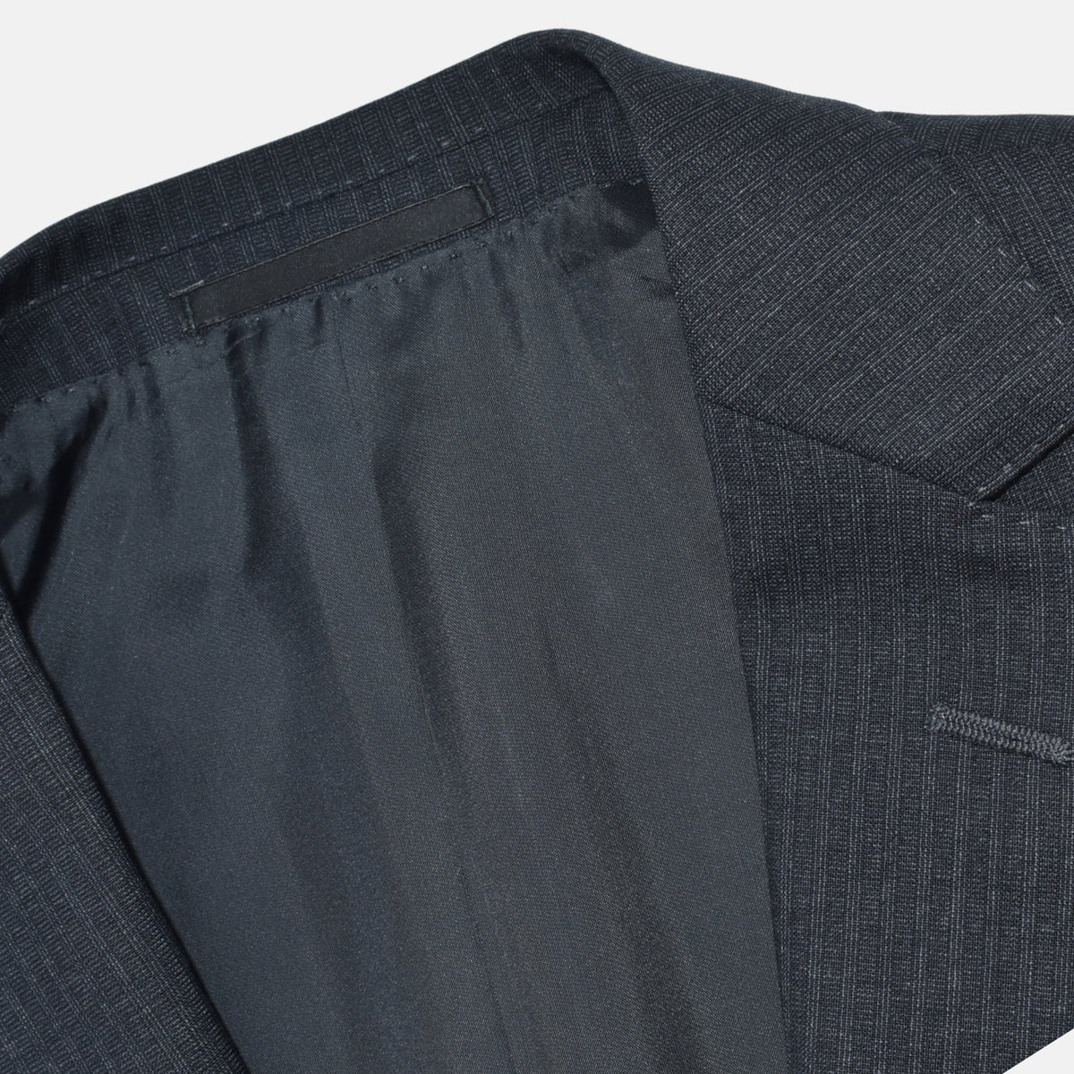Charcoal Pinstripe City Wool Suit