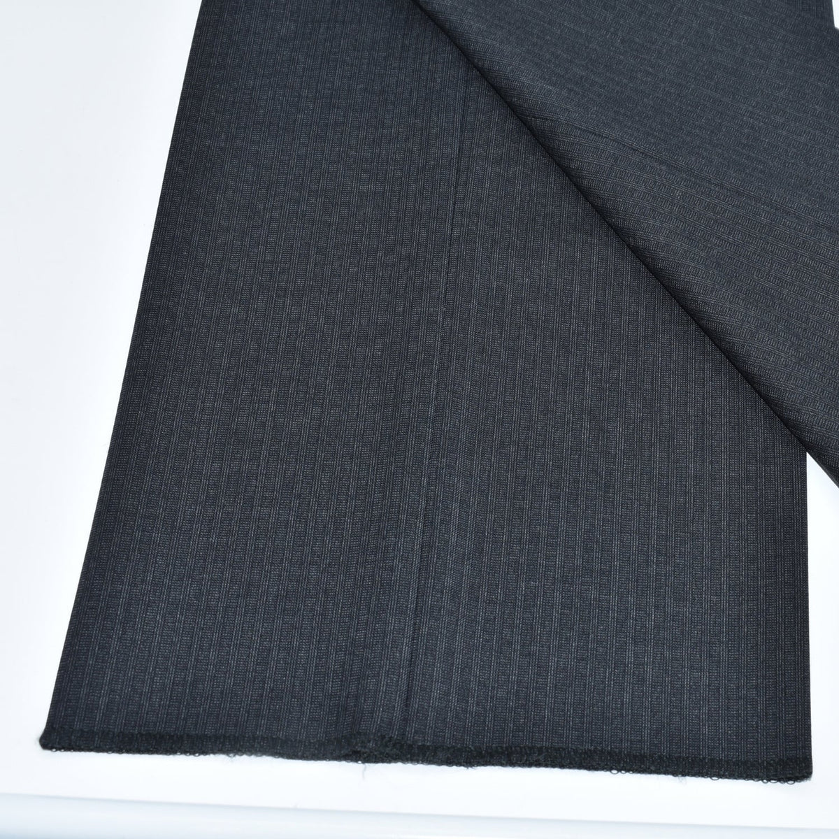 Charcoal Pinstripe City Wool Suit
