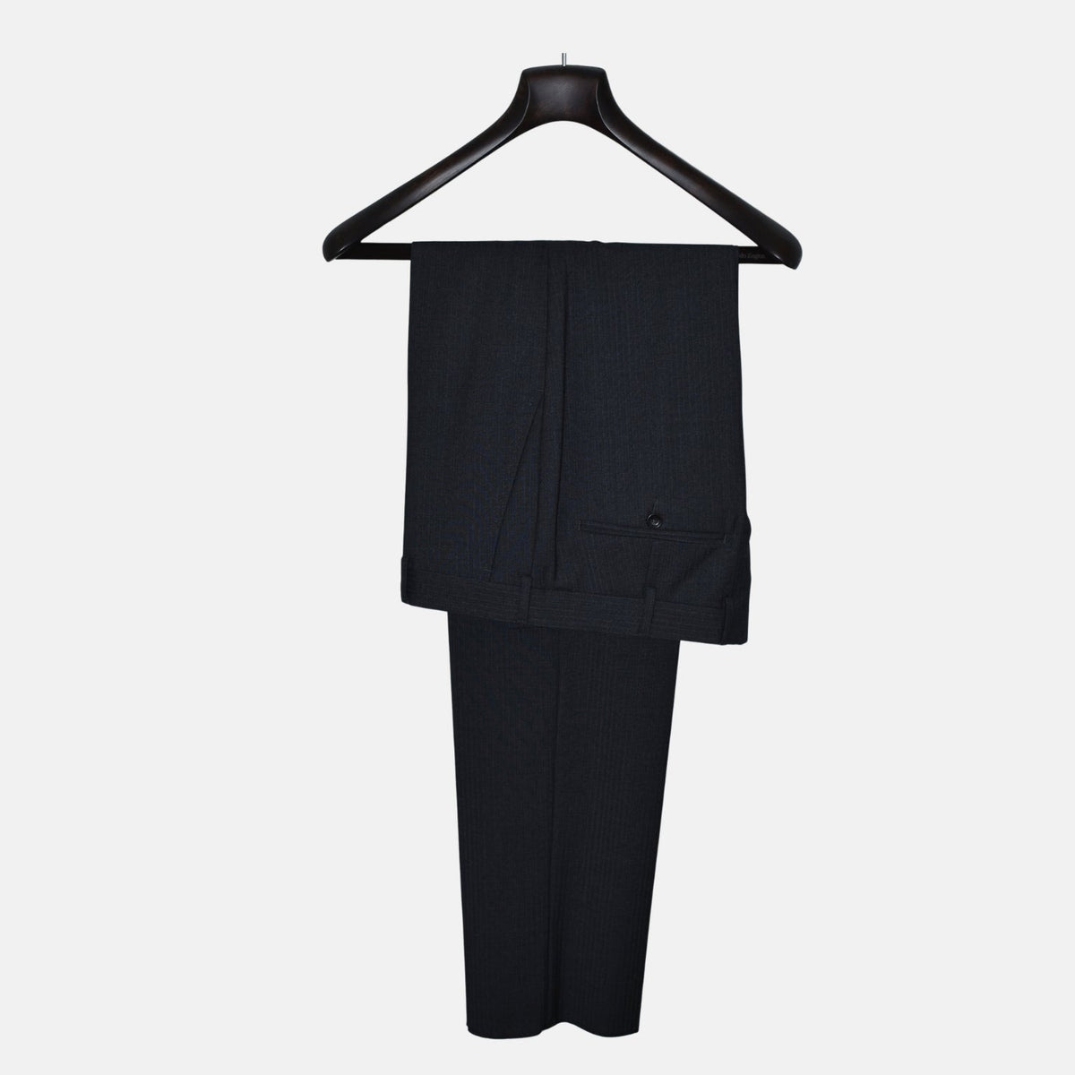 Charcoal Pinstripe City Wool Suit