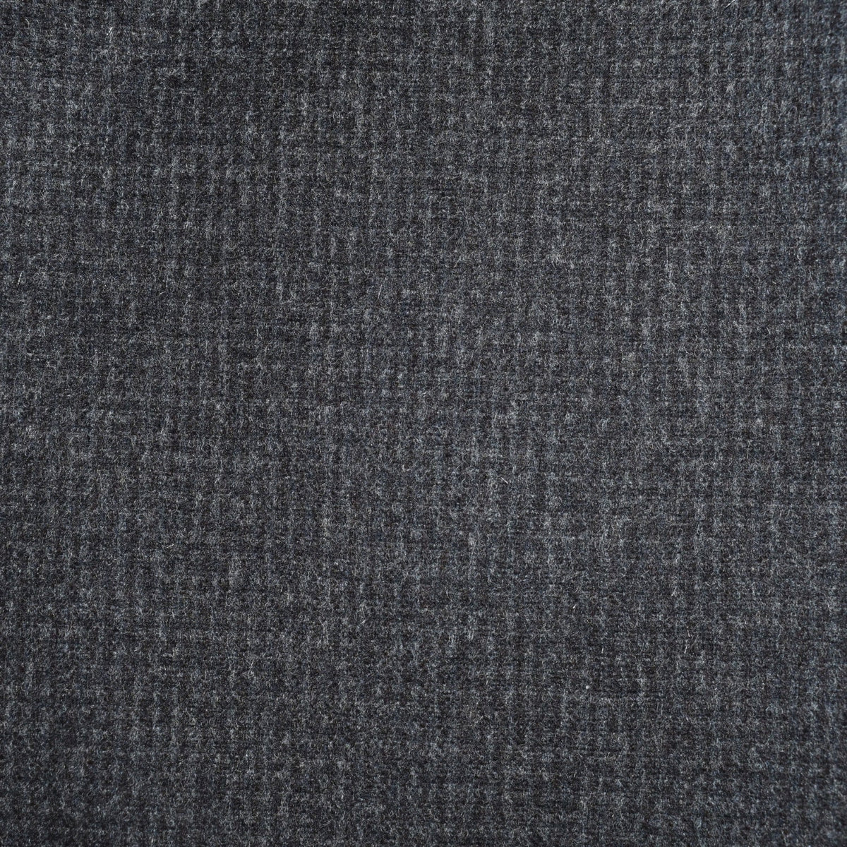 Charcoal Checked Wool-Angora Blazer