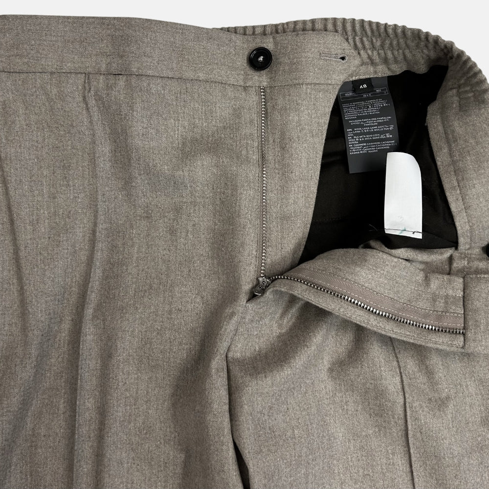 15milmil15 Flannel Jogger Ecru