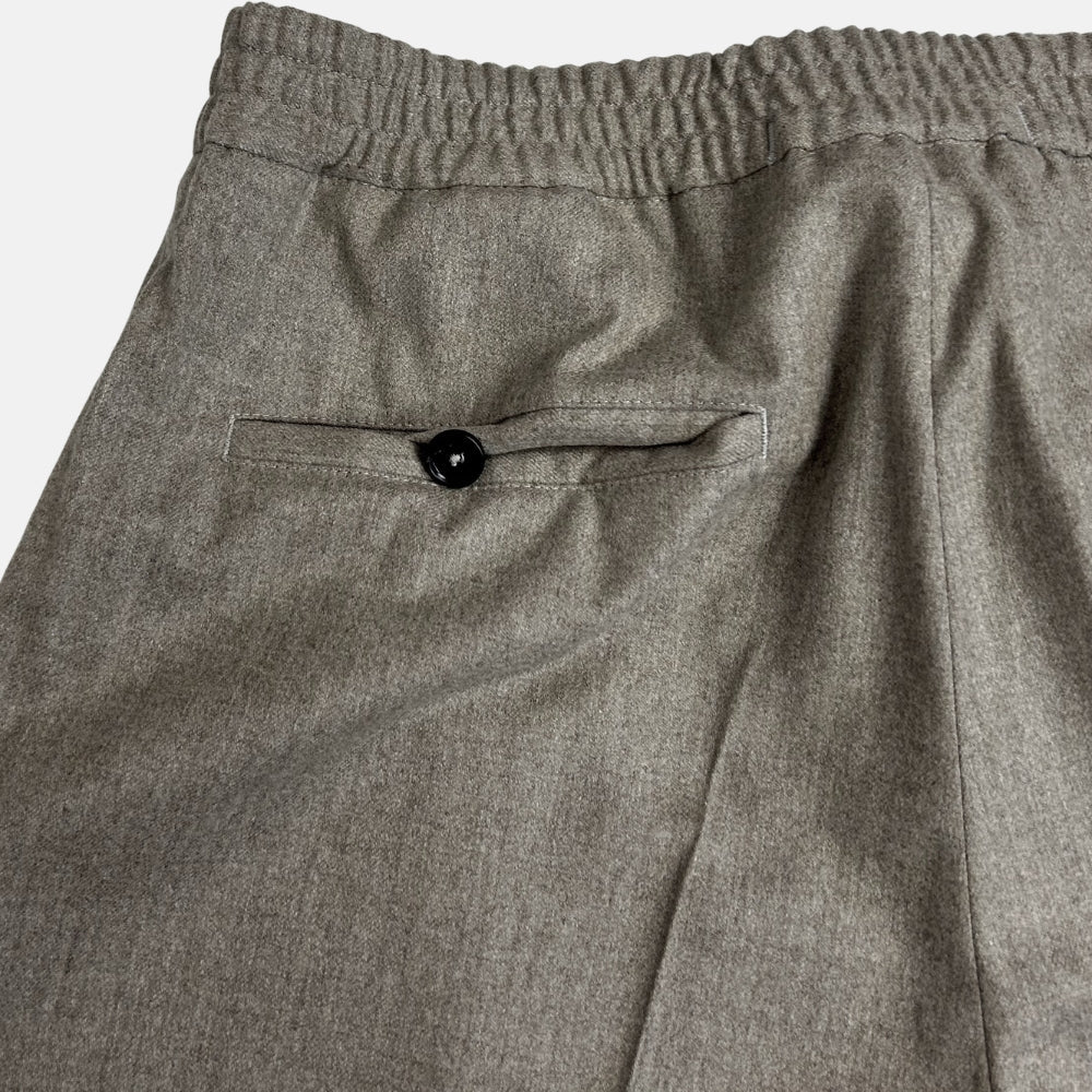 15milmil15 Flannel Jogger Ecru