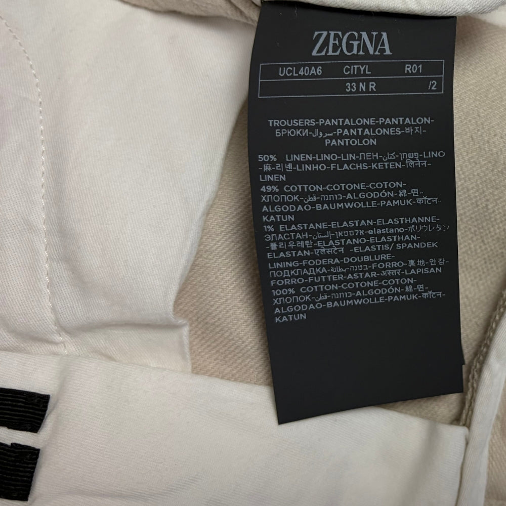 Linen Jeans Ecru