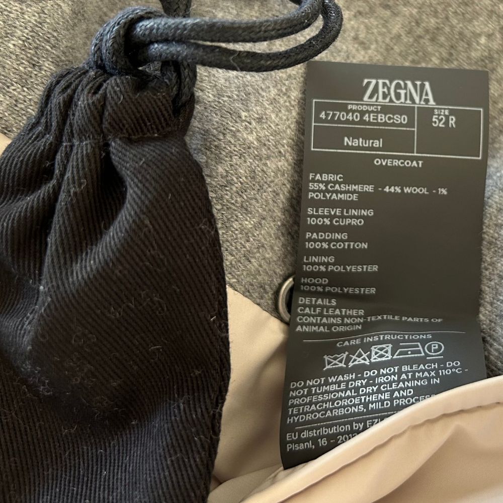 Jerseywear Coat Grey Detachable Hood