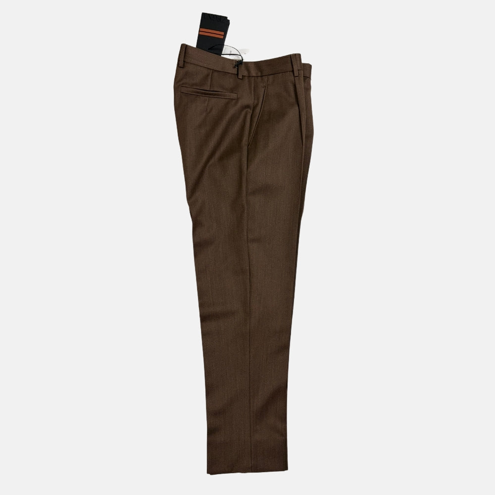 Wool Trousers Brown