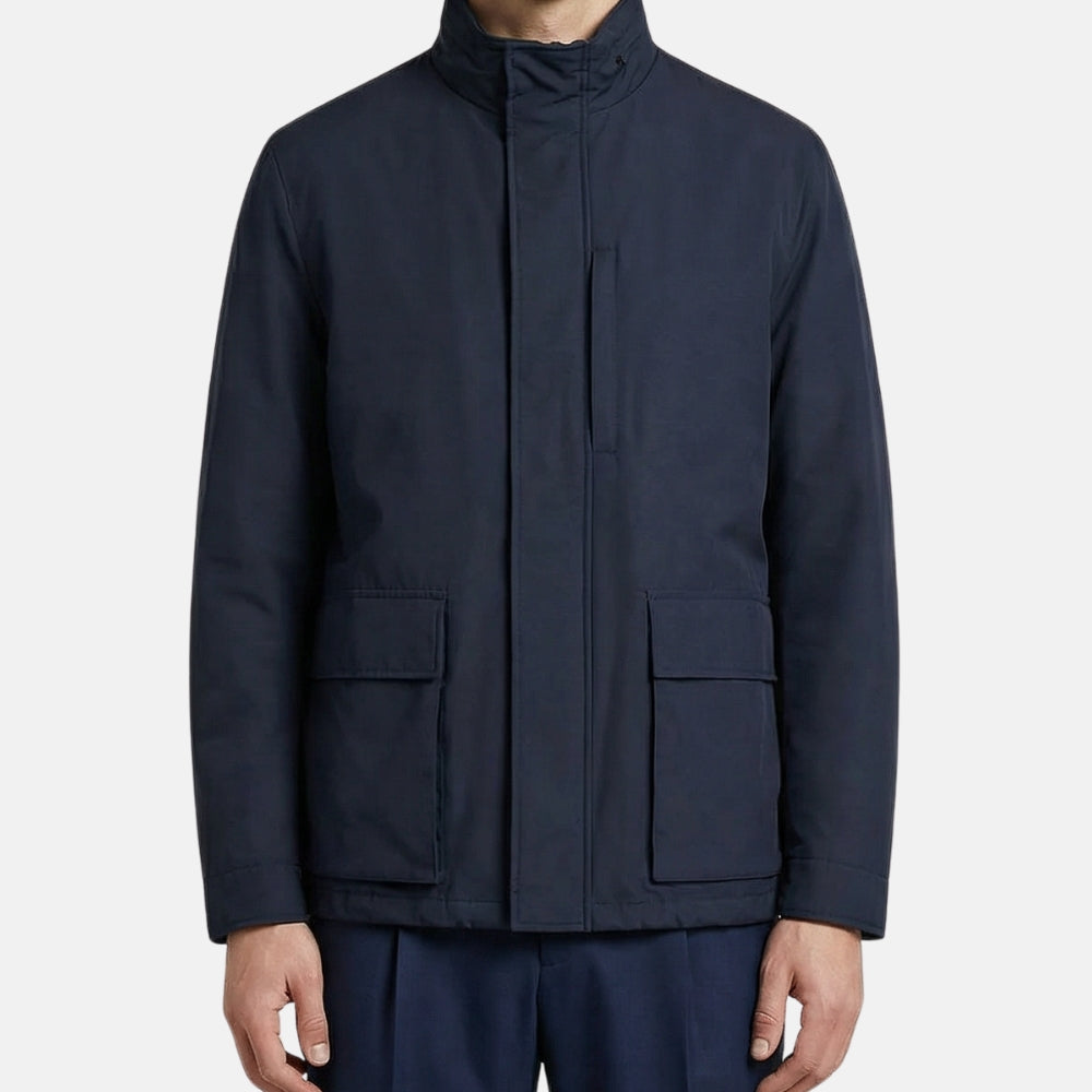Navy Jacket made of Wool/Polyamide (EU 58)