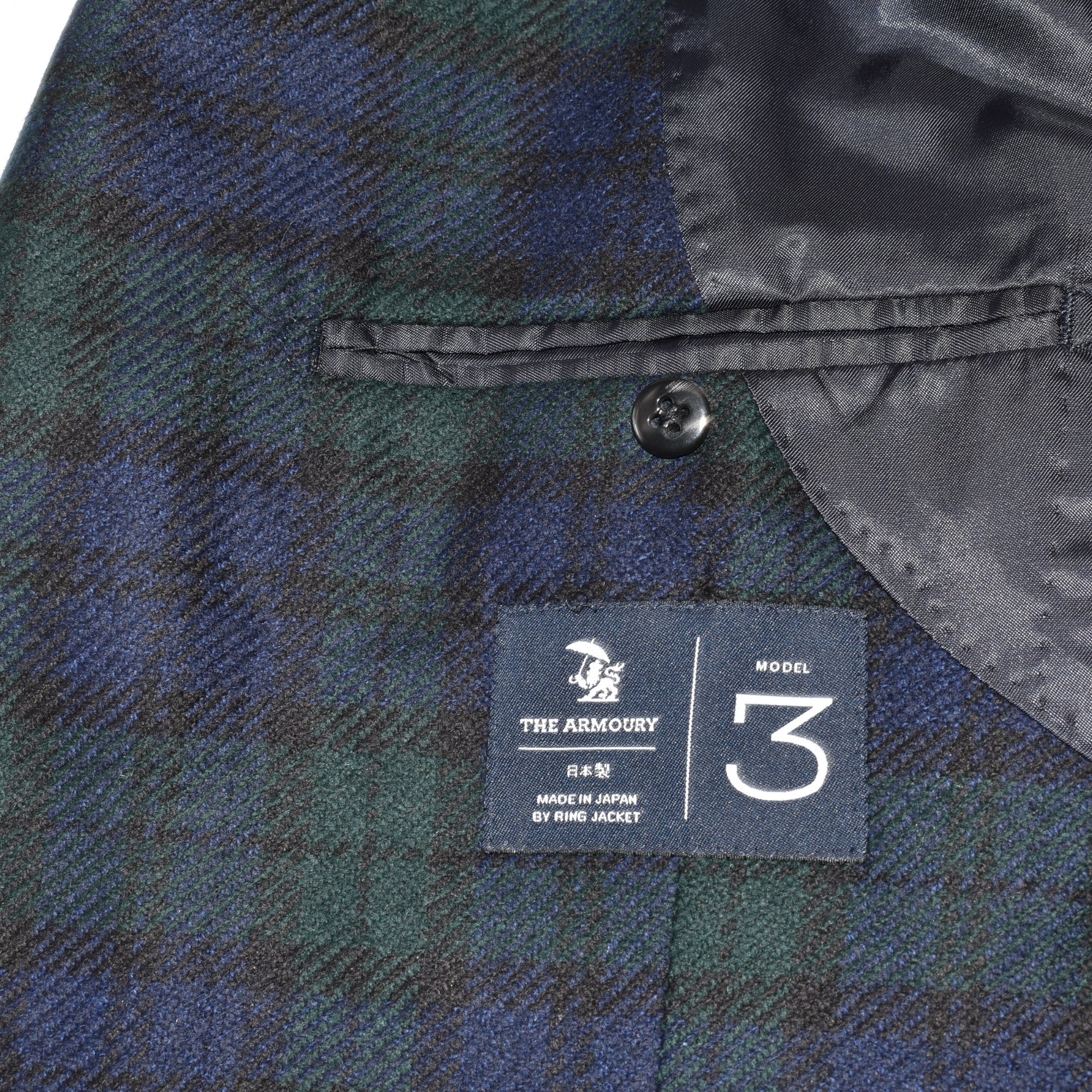 Multicoloured Checkered Blazer made of Wool (EU 54)
