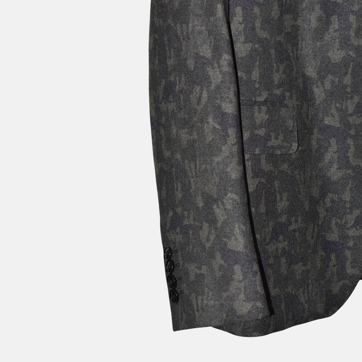 Multicoloured/Camouflage Blazer made of Wool (EU 50)