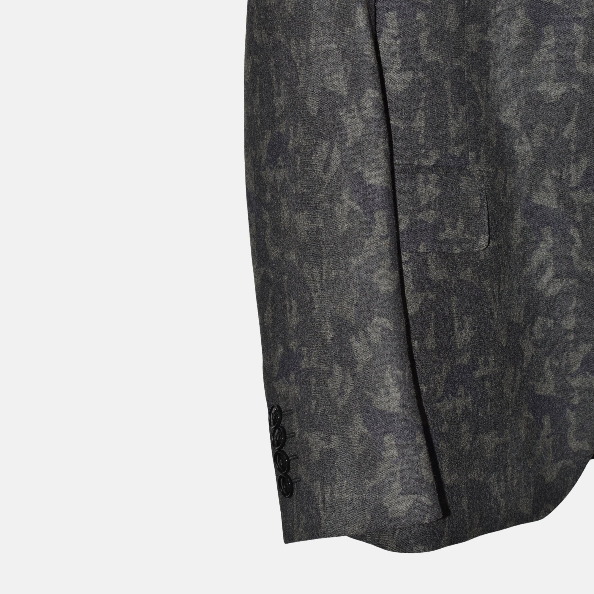 Multicoloured/Camouflage Blazer made of Wool (EU 50)