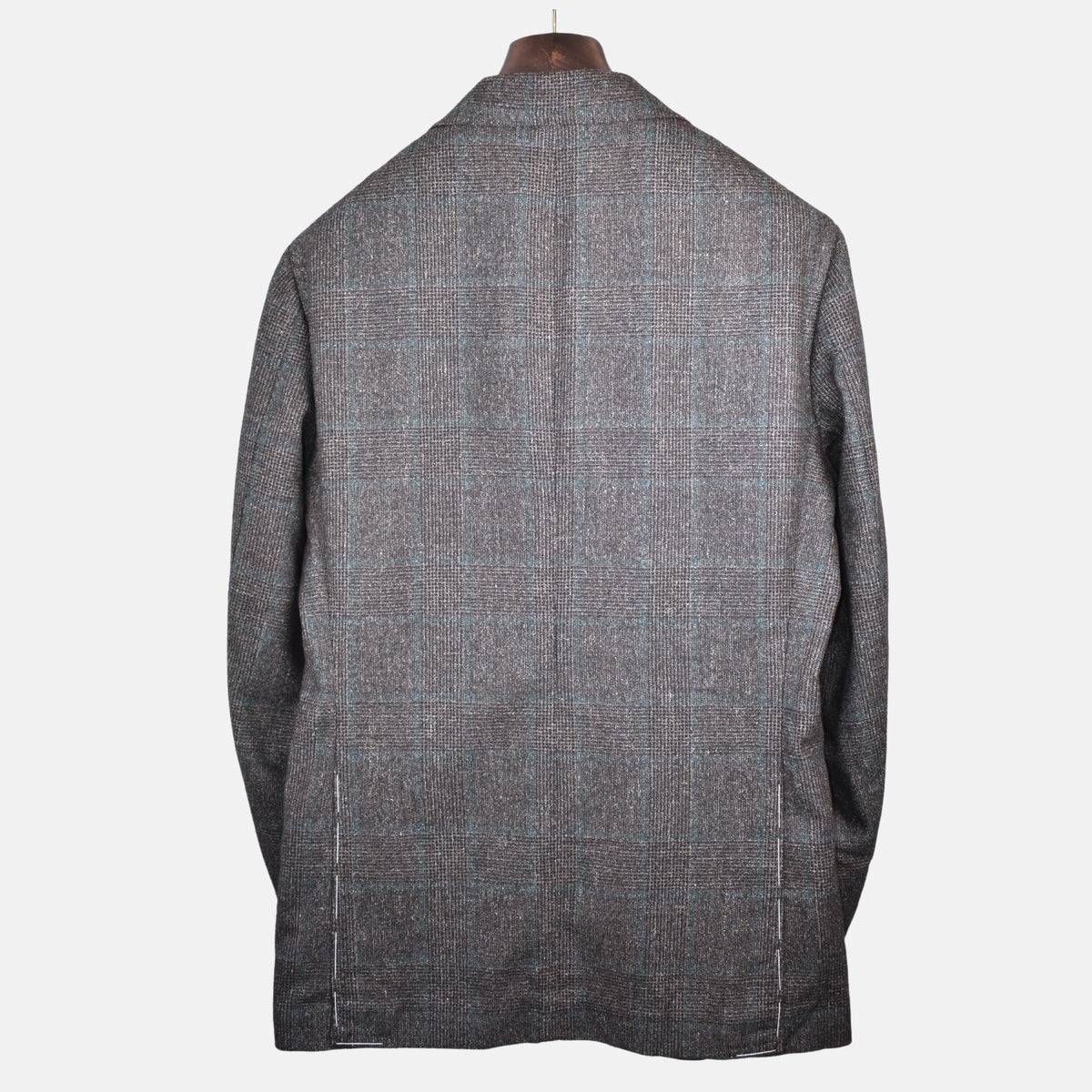 Multicoloured Checked Suit made of Wool (EU 54)