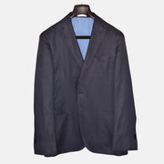 Navy Blazer made of Linen/ Silk (EU 50)