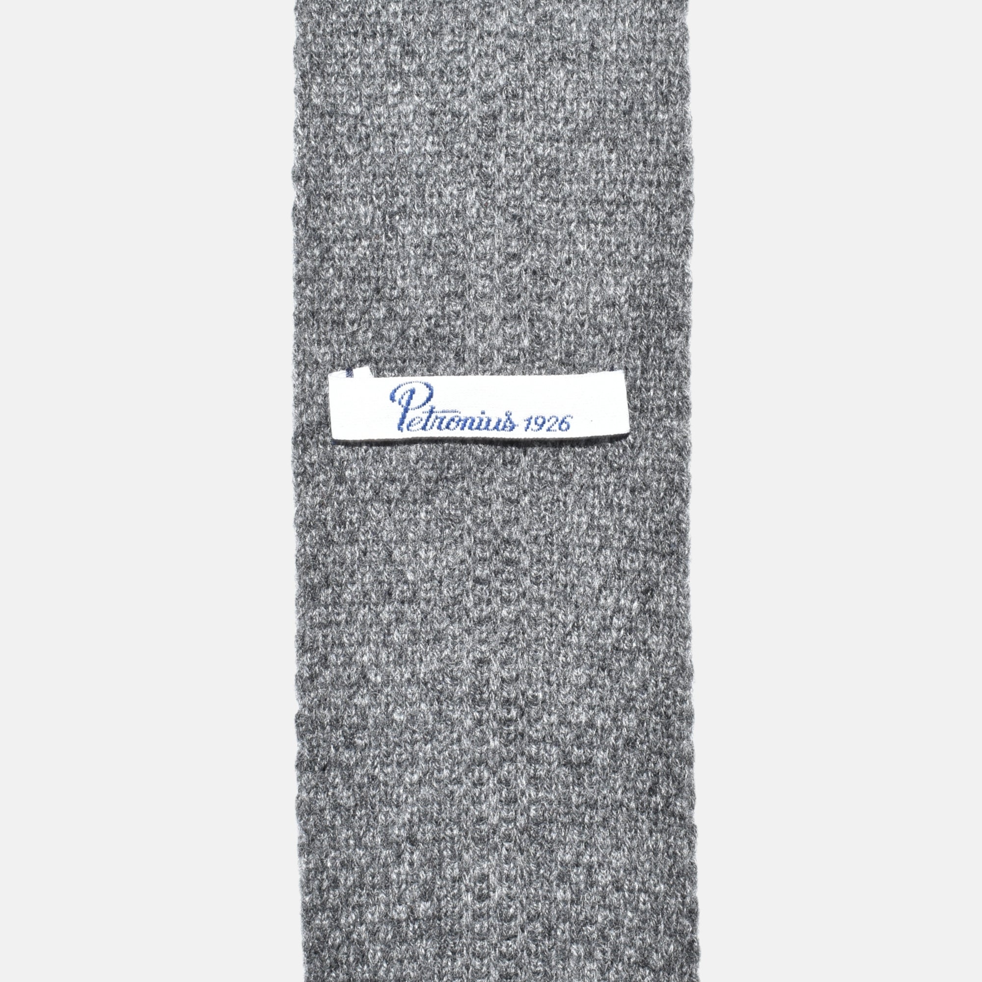Gray Tie made of Cashmere