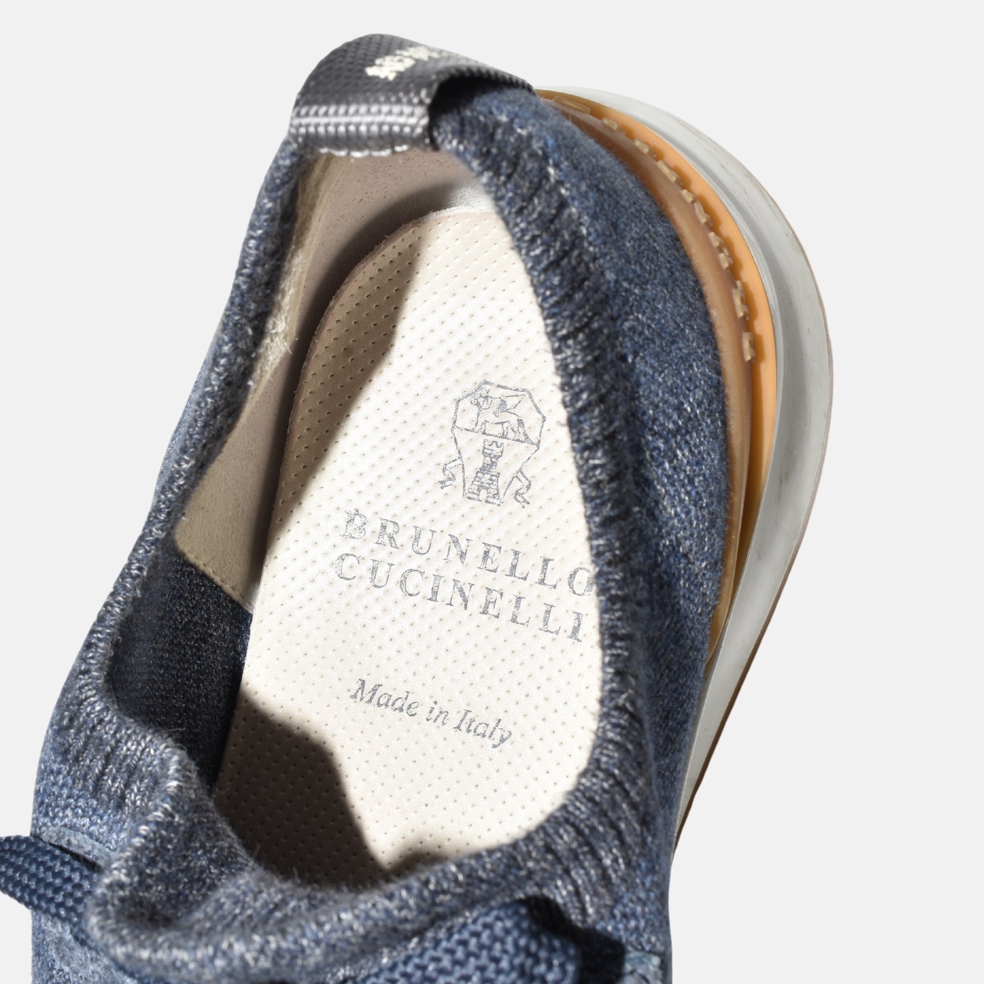 Blue Sneaker made of Cotton/Elastane (EU 43)