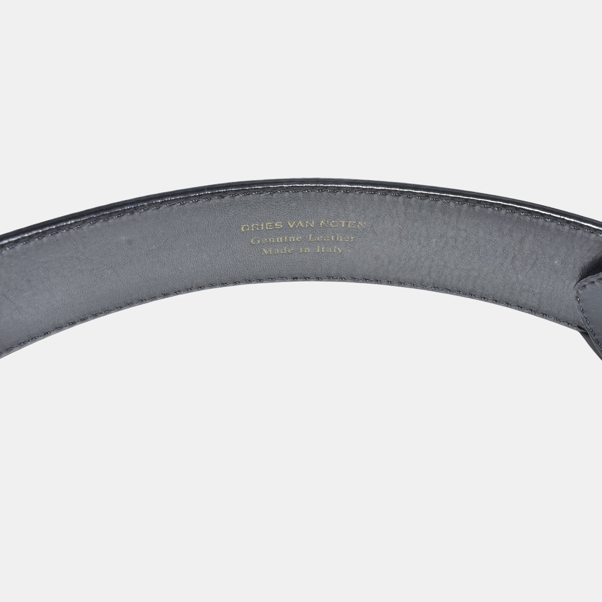 Brown Patterned  Belt made of Leather