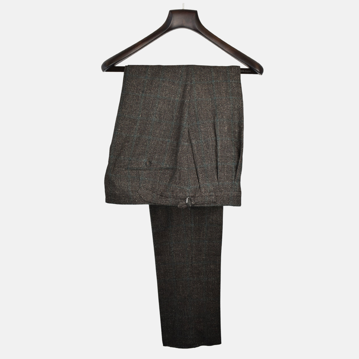 Multicoloured Checked Suit made of Wool (EU 54)