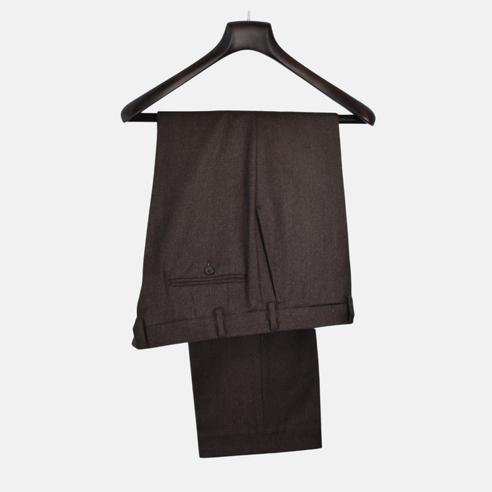 Brown Trousers made of Virgin Wool/ Cashmere (EU 56)
