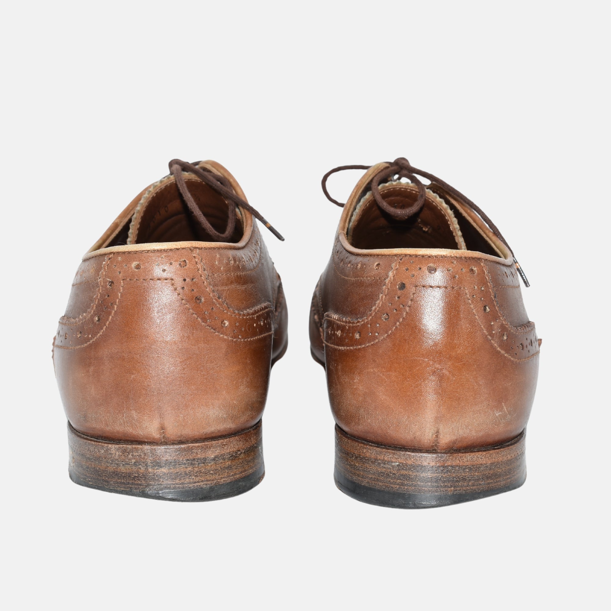 Brown Shoes made of Leather (EU 43.5)