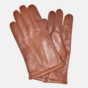 Brown Gloves made of Deer Leather (7.5/8/9)