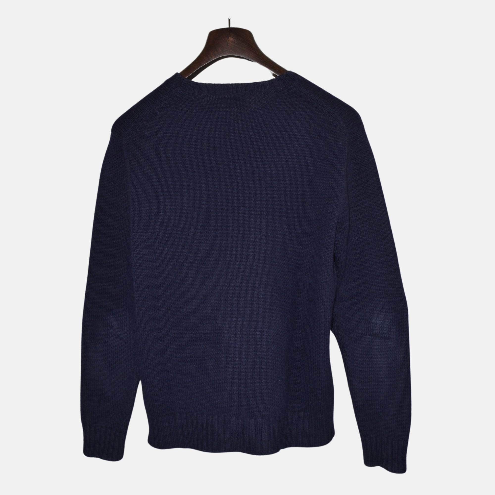 Blue/Teddy Sweater made of Wool (S)