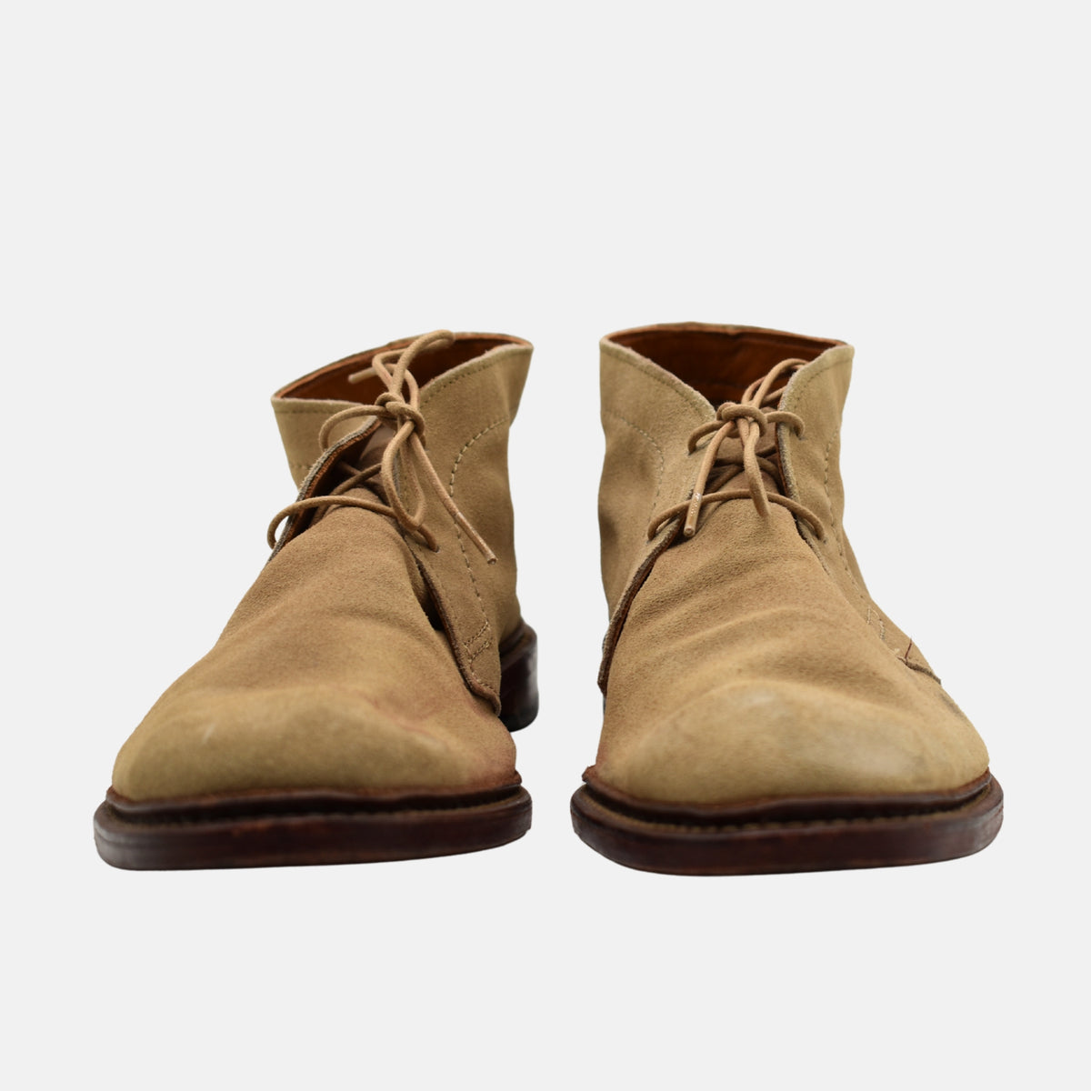 Beige Shoes made of Suede (EU 43/US 10)