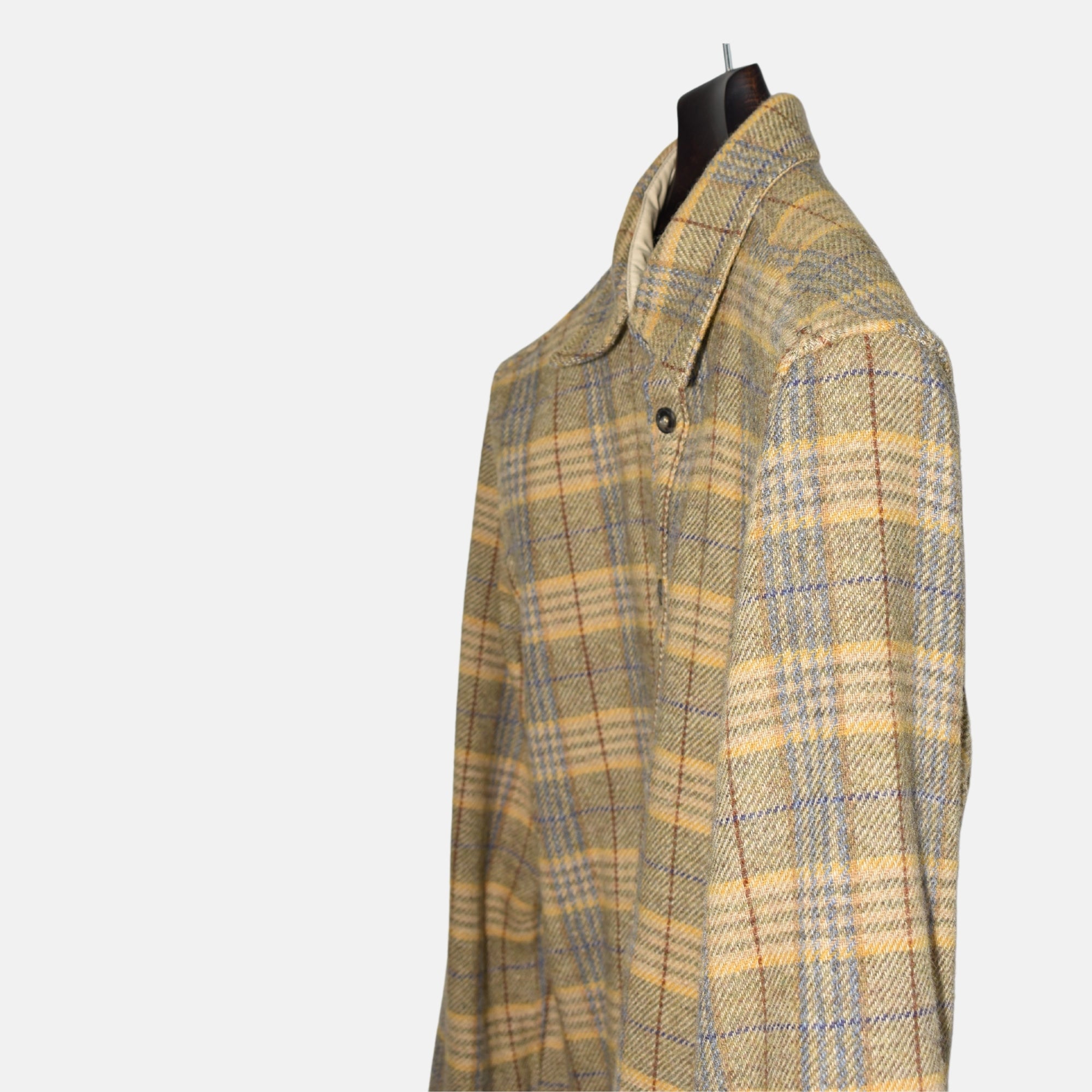 Multicoloured Overshirt made of Virgin Wool (M)