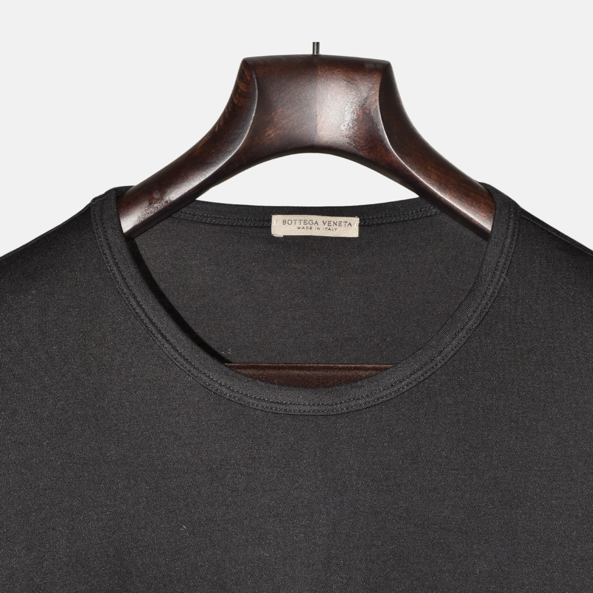 Black T-Shirt made of Silk/Cotton (EU 46)