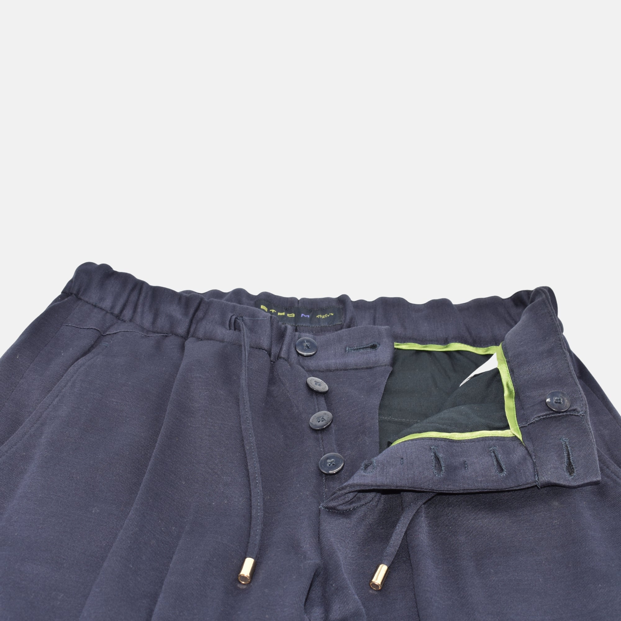 Navy Jogg Pants made of Cotton/Nylon (M)