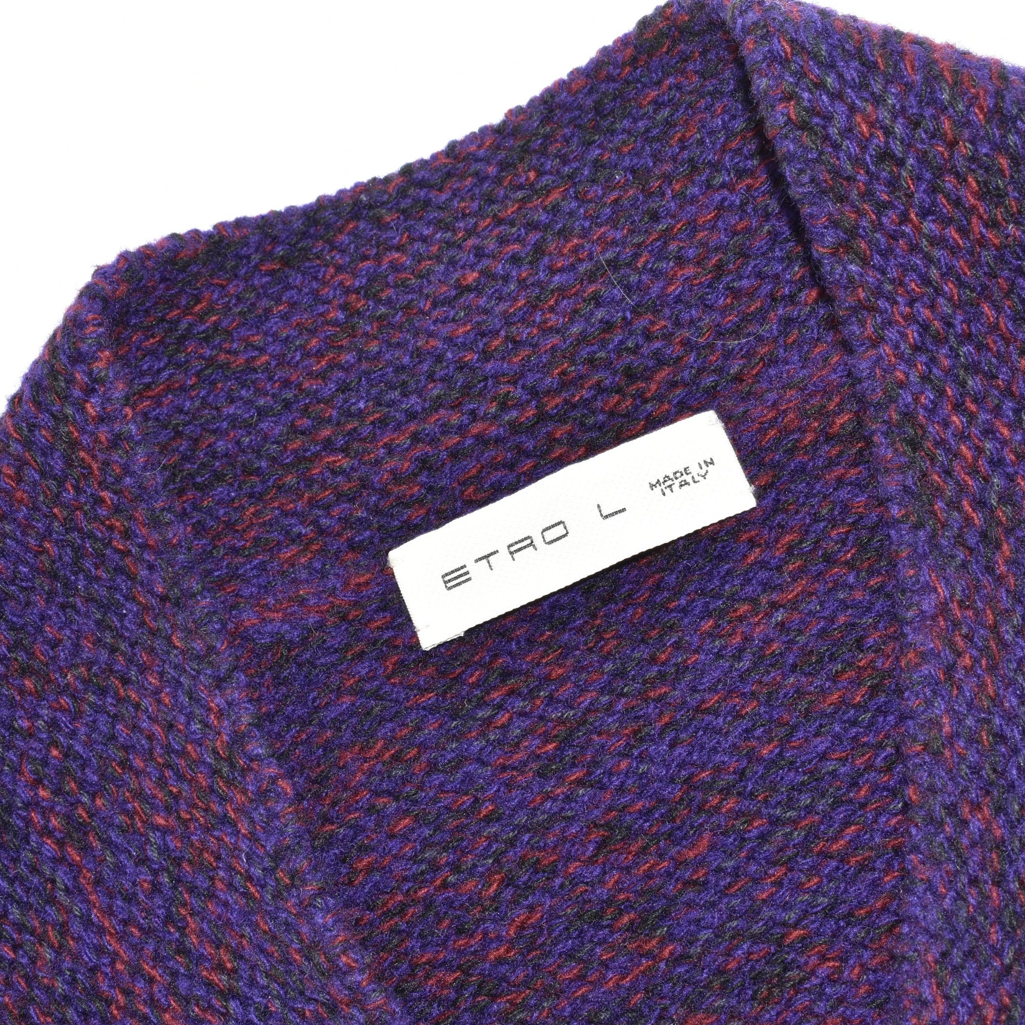 Multicoloured Sweater made of Wool/Cotton (L)