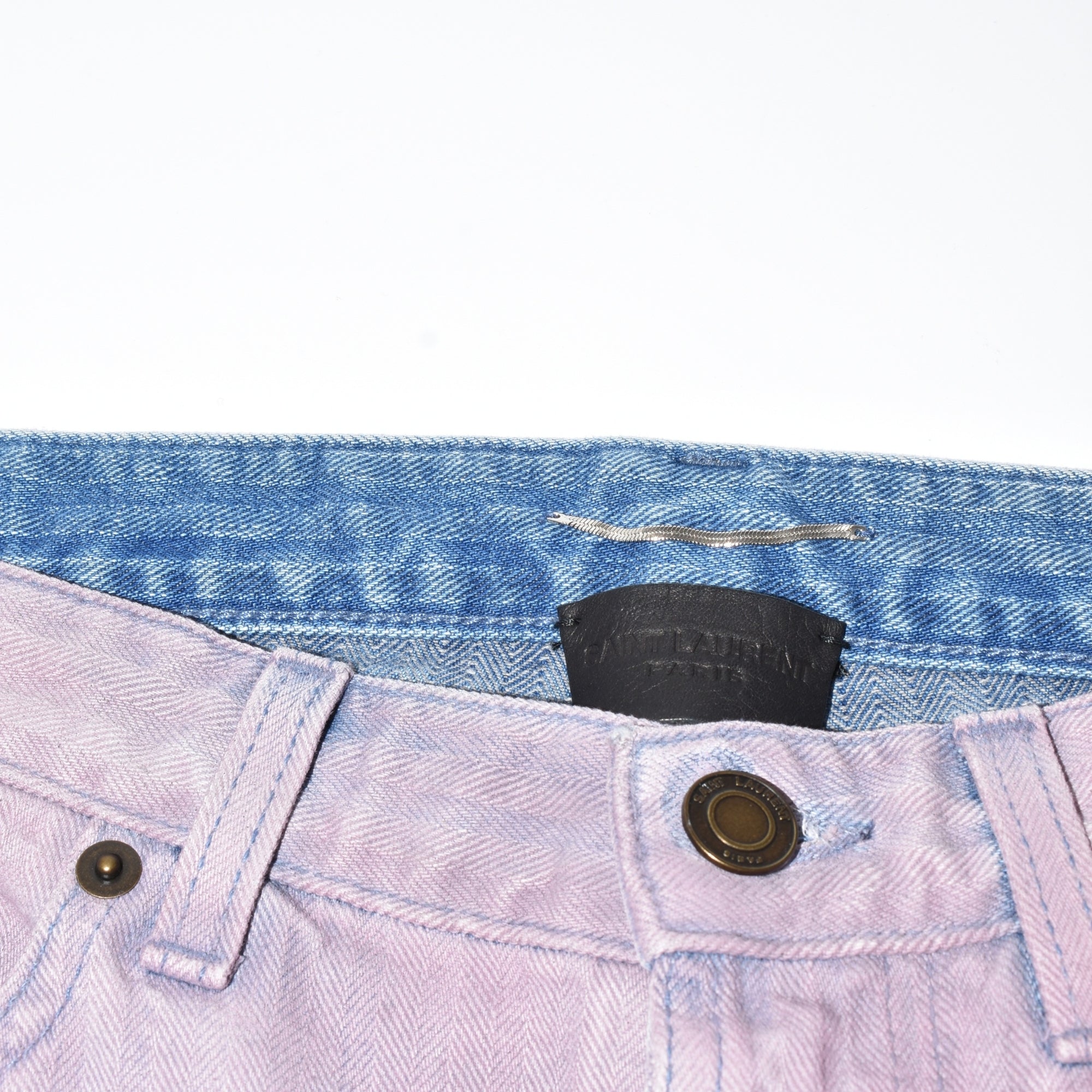 Multicoloured Denim Shorts made of Cotton (S)